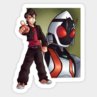 Gentarou from KAMEN RIDER FOURZE Sticker